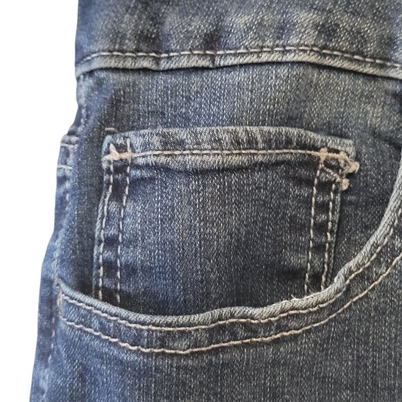 M Jeans by Maurices Mid Rise Classic Straight Leg Jeans - Clean Hem - Picture 7 of 8